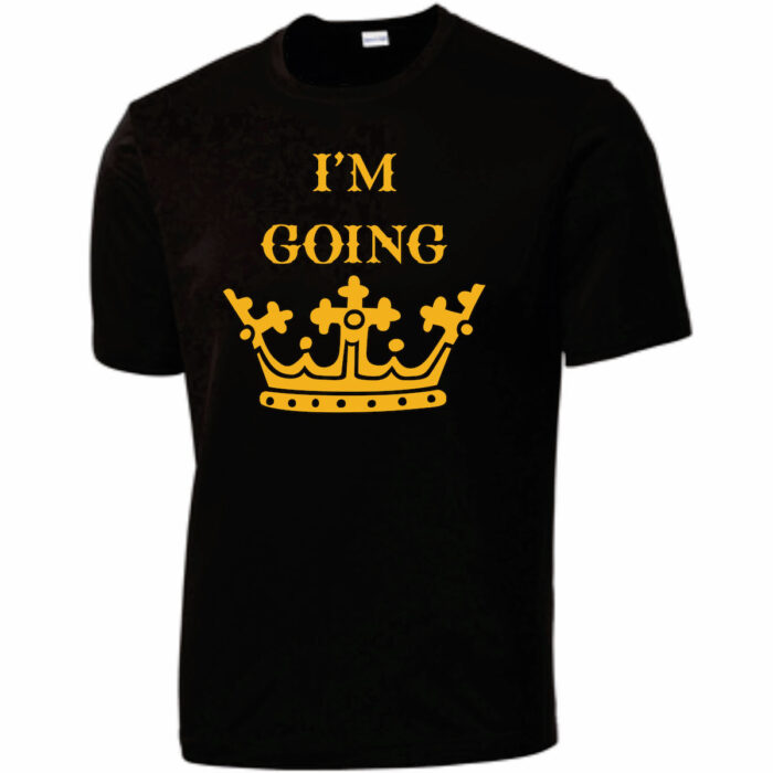 TVW I'm Going Crown Shirt (Black/Gold)