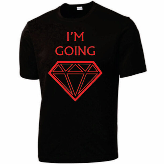 TVW I'm Going Diamond Shirt (Black/Red)