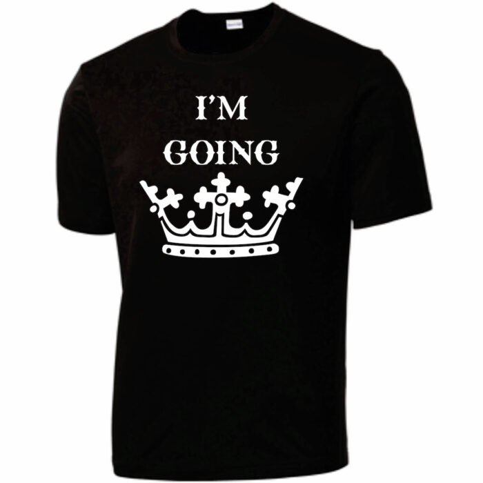 TVW I'm Going Crown Shirt (Black/White)