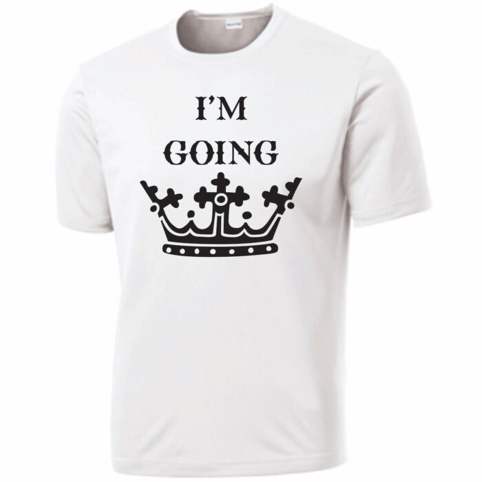 TVW I'm Going Crown Shirt (White/Black)